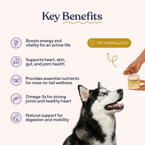 Multivitamin Chews — Daily Energy, Immune Support & Total Body Wellness for Dogs